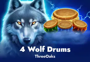 4 Wolf Drums